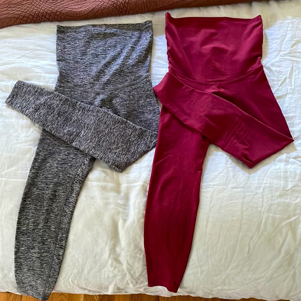 Beyond the bump maternity leggings - 2 pair